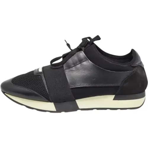 Pre-owned Leather sneakers , female, Sizes: 9 UK - Balenciaga Vintage - Modalova