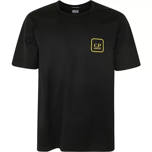 Metropolis Logo Graphic T-Shirt , male, Sizes: 2XL, 3XL, XL - C.P. Company - Modalova