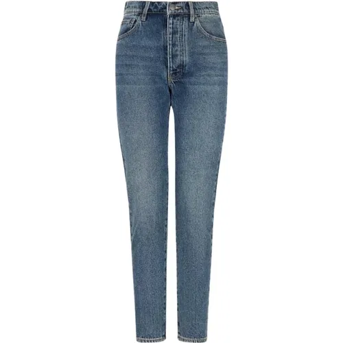 Klassische Denim Jeans , Damen, Größe: W26 - Armani Exchange - Modalova