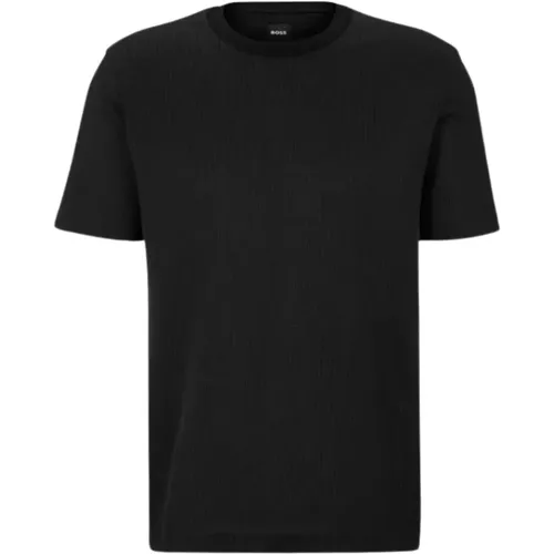 Kurzarm T-Shirt , Herren, Größe: S - Hugo Boss - Modalova