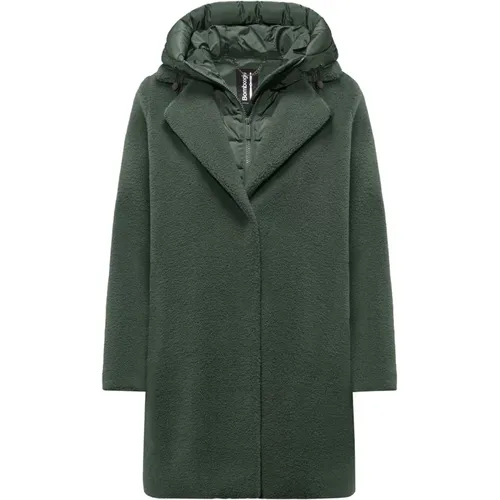 Sherpa Fleece Overcoat - Stay Warm and Stylish , female, Sizes: XL, 2XL, S, XS, 3XL, M - BomBoogie - Modalova