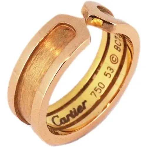 Pre-owned Rose Gold rings , female, Sizes: ONE SIZE - Cartier Vintage - Modalova