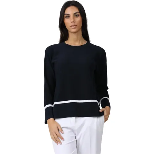 Stylish Crew Neck Sweater , female, Sizes: XS - Gran Sasso - Modalova