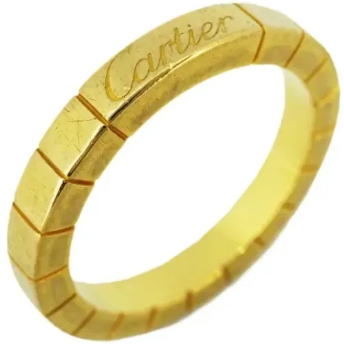 Pre-owned Gold rings , female, Sizes: ONE SIZE - Cartier Vintage - Modalova