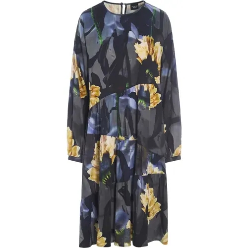 Jungle Poppy Floral Dress , female, Sizes: S, M, L, XL, XS - Bitte Kai Rand - Modalova