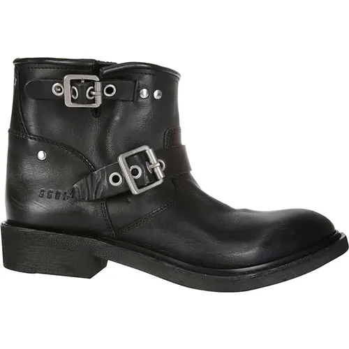 Edgy Ankle Boots , female, Sizes: 7 UK - Golden Goose - Modalova