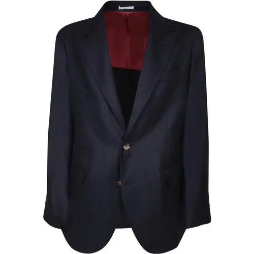 Luxurious Cashmere Blazer , male, Sizes: L, XL, M - BRUNELLO CUCINELLI - Modalova