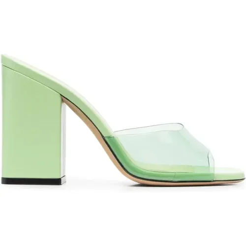 Anja PVC Mule , female, Sizes: 4 UK - Paris Texas - Modalova