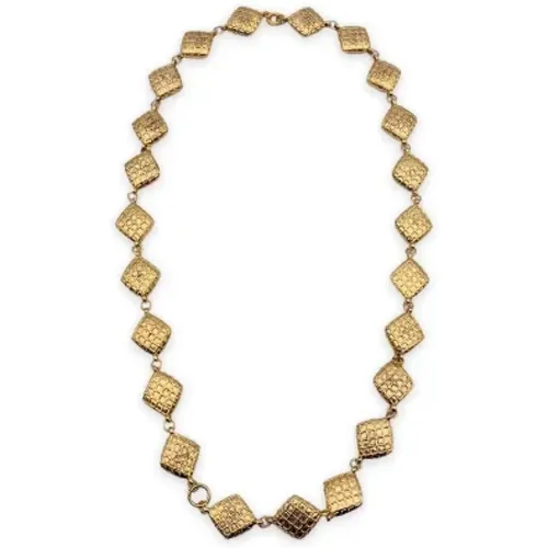 Pre-owned Metal necklaces , female, Sizes: ONE SIZE - Chanel Vintage - Modalova