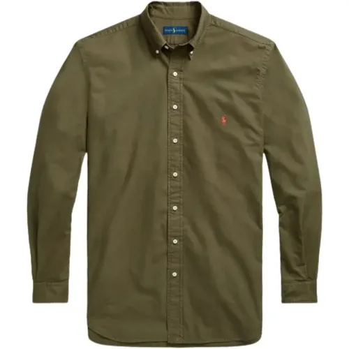 Custom Oxford Hemd , Herren, Größe: 2XL - Polo Ralph Lauren - Modalova