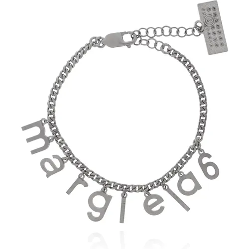 Armband mit Logo - MM6 Maison Margiela - Modalova