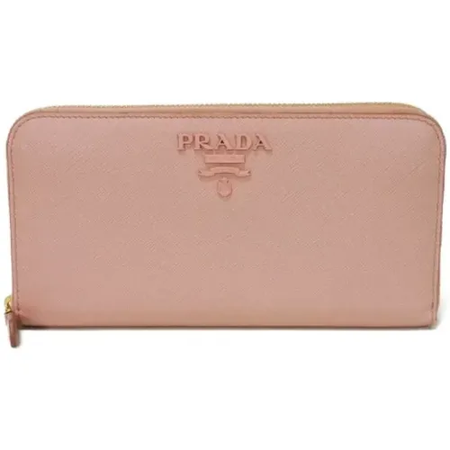 Pre-owned Leder Portemonnaies , Damen, Größe: ONE Size - Prada Vintage - Modalova