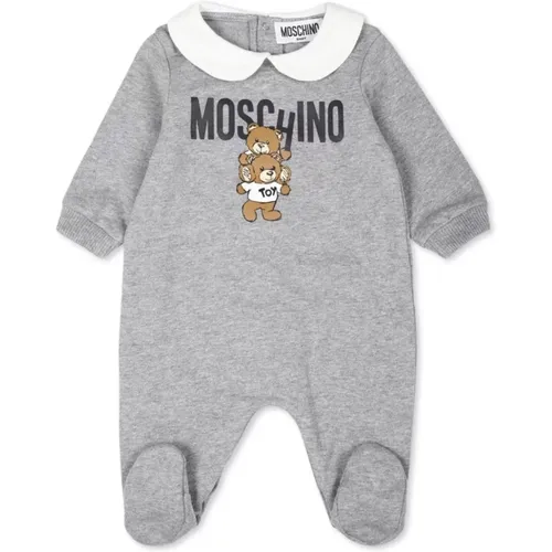 Graue Kinderkleider Moschino - Moschino - Modalova