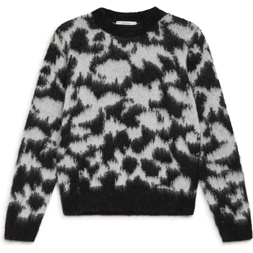 Blumen Pullover , Damen, Größe: XL - MALIPARMI - Modalova