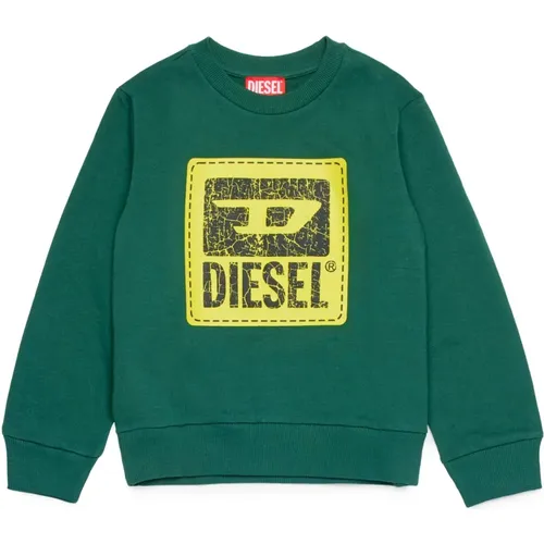 Crewneck-Sweatshirt mit Logo Diesel - Diesel - Modalova