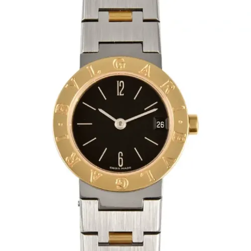 Pre-owned Stainless Steel watches , female, Sizes: ONE SIZE - Bvlgari Vintage - Modalova