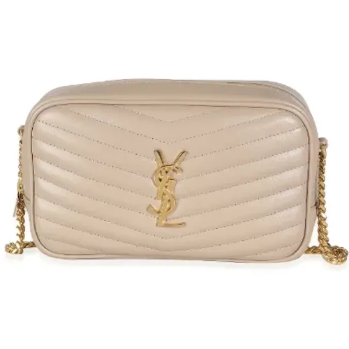 Pre-owned Leather shoulder-bags , female, Sizes: ONE SIZE - Yves Saint Laurent Vintage - Modalova