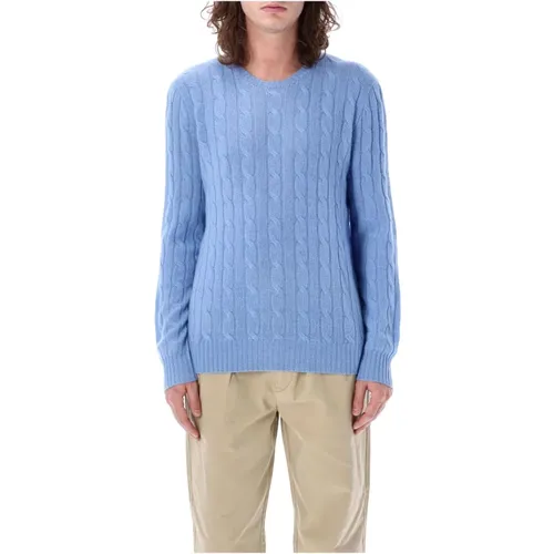 Cable-Knit Jumper , male, Sizes: L - Ralph Lauren - Modalova