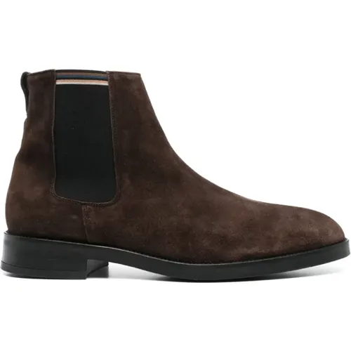 Suede Slip-On Boots , male, Sizes: 7 UK, 6 UK - Paul Smith - Modalova