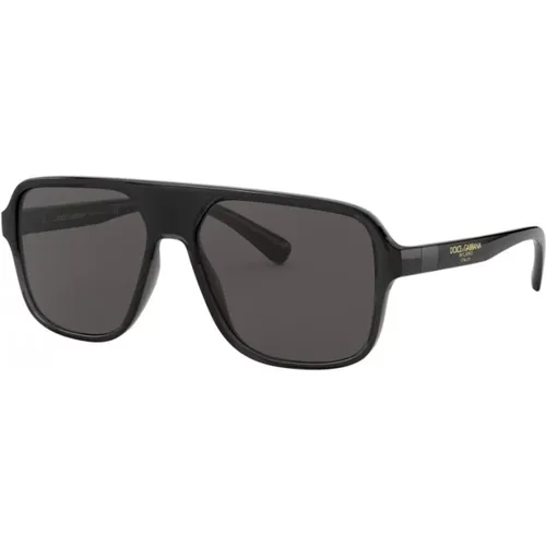 Aviator Style Sunglasses Dg6134 , male, Sizes: 57 MM - Dolce & Gabbana - Modalova