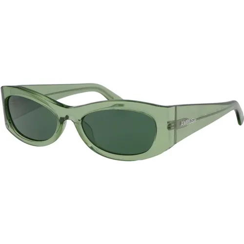 Stylish Bernie Sunglasses for Summer , unisex, Sizes: 57 MM - Ambush - Modalova