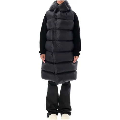 Hooded Puffer Outerwear Aw24 , female, Sizes: S - Rick Owens - Modalova