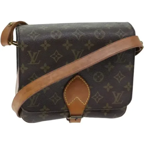 Pre-owned Canvas shoulder-bags , female, Sizes: ONE SIZE - Louis Vuitton Vintage - Modalova