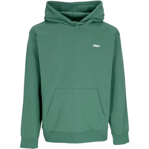 Lightweight Palm Leaf Hooded Sweatshirt , male, Sizes: XL, L, M - Obey - Modalova