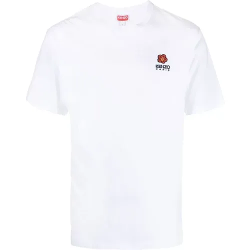 Weiße T-Shirts und Polos mit natürlichem Licht , Herren, Größe: S - Kenzo - Modalova