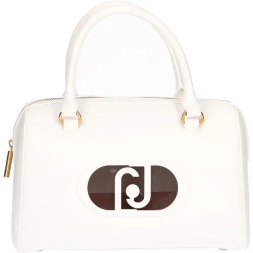 Handtasche mit Metall-Logo , Damen, Größe: ONE Size - Liu Jo - Modalova