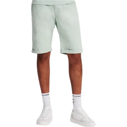 Chino Shorts Bermuda Style , Herren, Größe: W30 - Karl Lagerfeld - Modalova