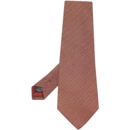 Pre-owned Silk home-office , male, Sizes: ONE SIZE - Armani Pre-owned - Modalova