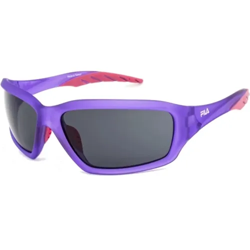 Stilvolle violette Sonnenbrille für Männer - Fila - Modalova