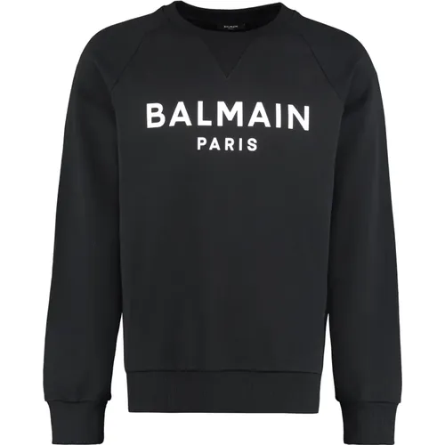 Sweatshirts & Hoodies , Herren, Größe: L - Balmain - Modalova