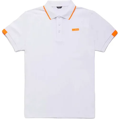 Elegantes Poloshirt mit Kontrastkragen , Herren, Größe: 2XL - RefrigiWear - Modalova