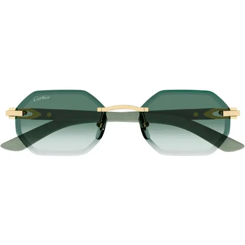 Signature C de Sunglasses , male, Sizes: 54 MM - Cartier - Modalova