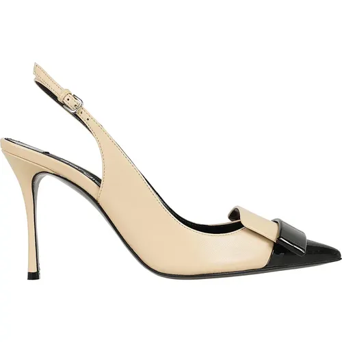 Womens Shoes Pumps Black Ss24 , female, Sizes: 3 UK, 7 UK, 3 1/2 UK, 4 1/2 UK, 2 UK, 4 UK - Sergio Rossi - Modalova