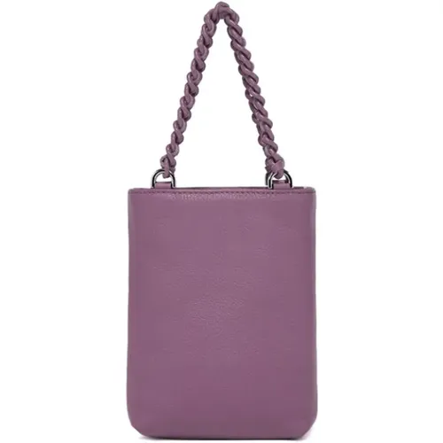Mini Hammered Leather Bag , female, Sizes: ONE SIZE - Gianni Chiarini - Modalova