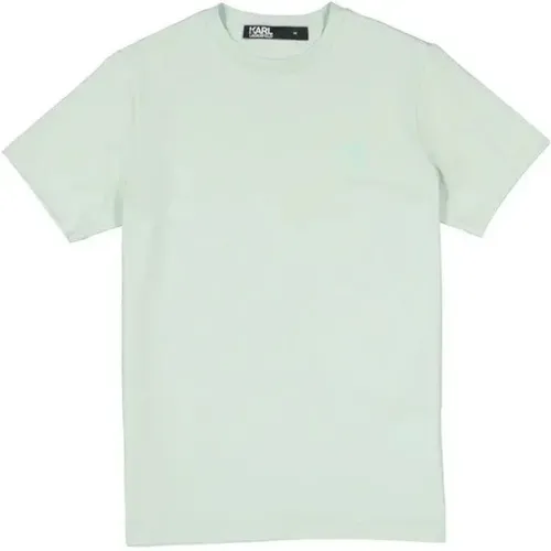 Pale Regular Fit T-Shirt , male, Sizes: XS - Karl Lagerfeld - Modalova