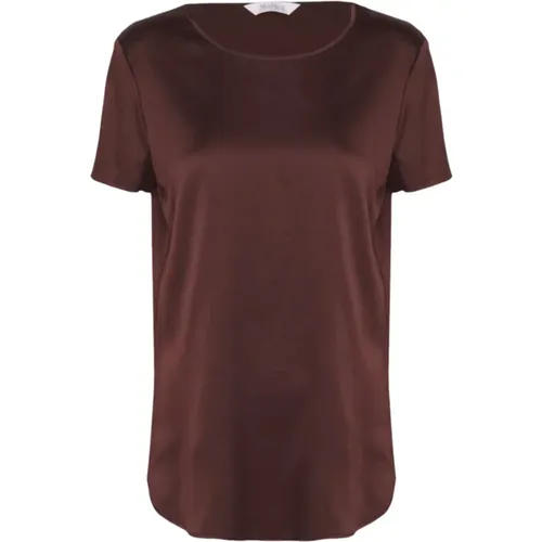 Rotes Easywear Hemd Kassel , Damen, Größe: XL - Max Mara - Modalova