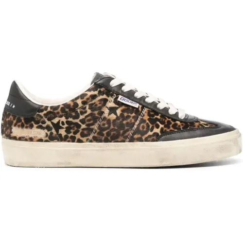 Mens Shoes Sneakers Brown Ss24 , male, Sizes: 1 UK - Golden Goose - Modalova