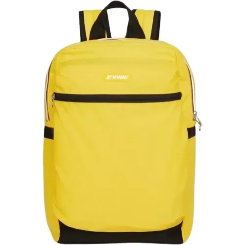 Outdoor Backpack with Laptop Space , male, Sizes: ONE SIZE - K-way - Modalova