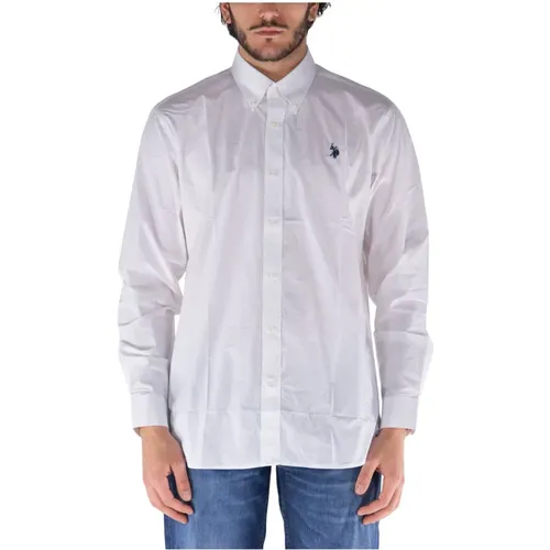 Long Sleeve Shirt , male, Sizes: XL, 2XL, L - U.s. Polo Assn. - Modalova