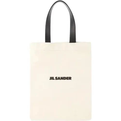 Pre-owned Cotton totes , female, Sizes: ONE SIZE - Jil Sander Pre-owned - Modalova