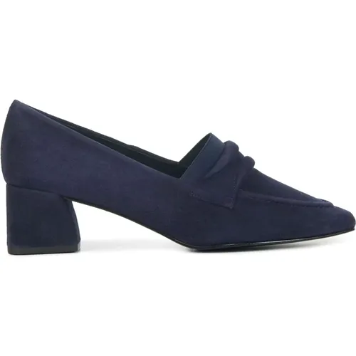 Blaue Slip-On Schuhe , Damen, Größe: 38 1/2 EU - Peter Kaiser - Modalova