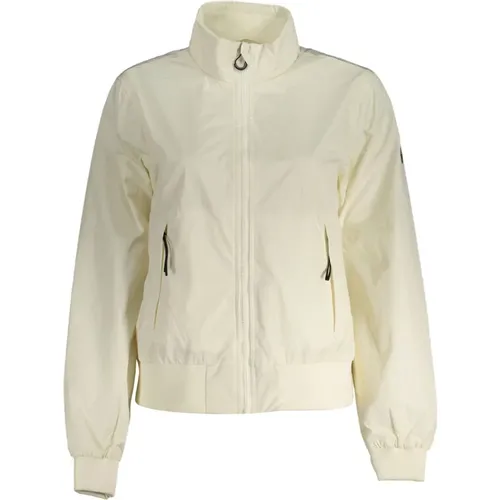 Eco-Friendly White Zip Jacket , female, Sizes: XS, L, S, XL - North Sails - Modalova