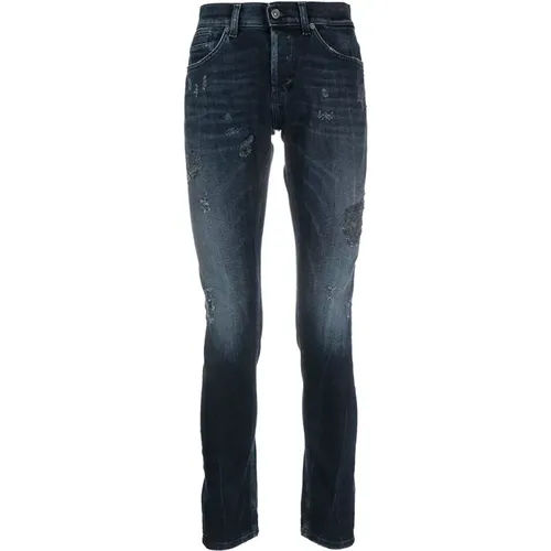 Slim-fit Skinny Jeans , male, Sizes: W33 - Dondup - Modalova