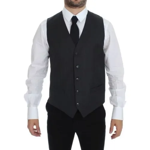 Suit Vests , Herren, Größe: M - Dolce & Gabbana - Modalova
