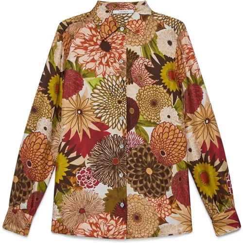 Collection Prints Shirt , female, Sizes: L, S, M - Maliparmi - Modalova