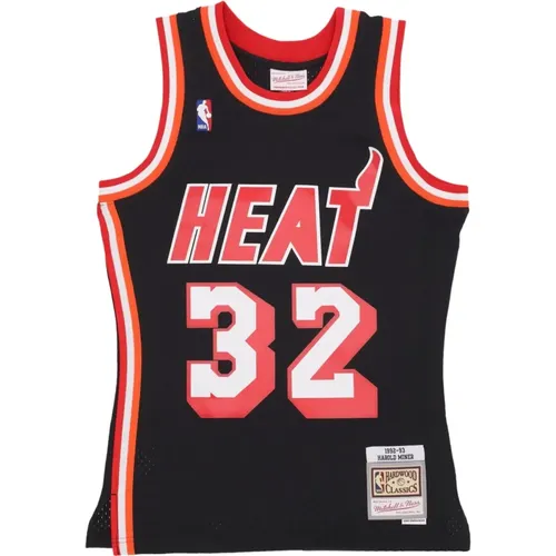 Miami Heat Basketball Tank Top 1992 , Herren, Größe: L - Mitchell & Ness - Modalova